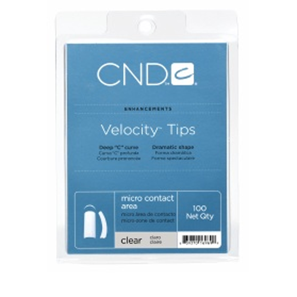 CND Velocity Tips Clear