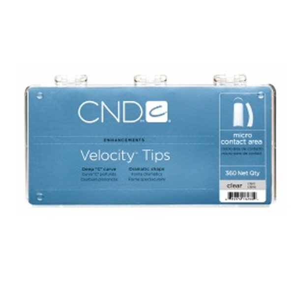 CND Velocity Tips Clear