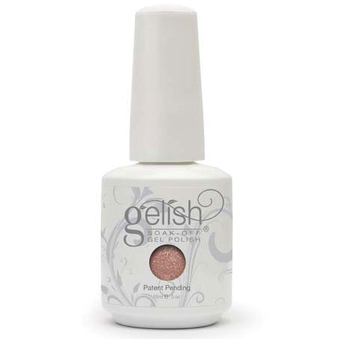Tickle My Heart- Tan Crème With Silver Holographic Glitter