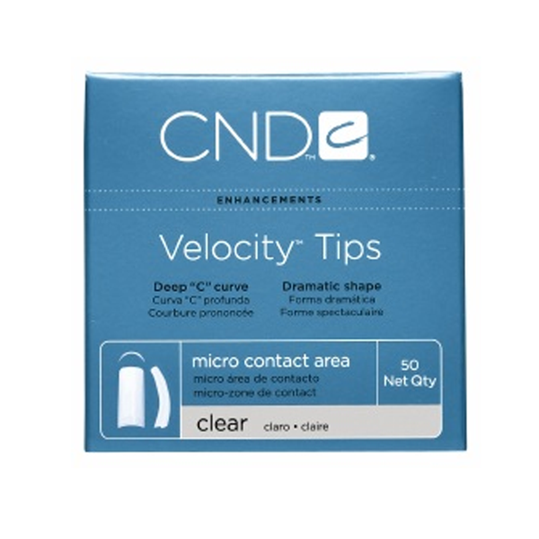 CND Velocity Tips Clear